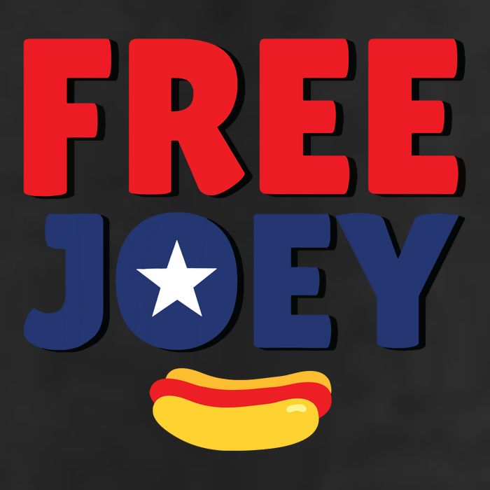Free Joey Let Joey Eat 7 Panel Mesh Trucker Snapback Hat