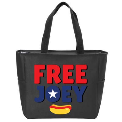 Free Joey Let Joey Eat Zip Tote Bag