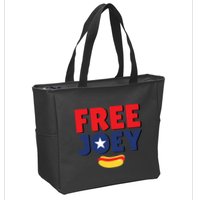 Free Joey Let Joey Eat Zip Tote Bag