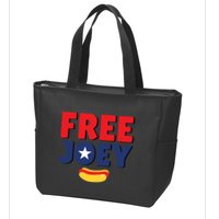 Free Joey Let Joey Eat Zip Tote Bag