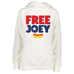 Free Joey Let Joey Eat Womens Funnel Neck Pullover Hood