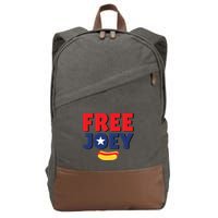 Free Joey Let Joey Eat Cotton Canvas Backpack