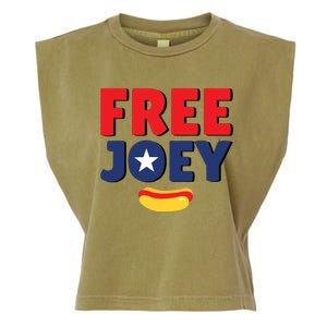 Free Joey Let Joey Eat Garment-Dyed Women's Muscle Tee