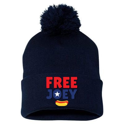 Free Joey Let Joey Eat Pom Pom 12in Knit Beanie