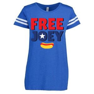 Free Joey Let Joey Eat Enza Ladies Jersey Football T-Shirt