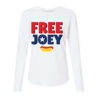 Free Joey Let Joey Eat Womens Cotton Relaxed Long Sleeve T-Shirt