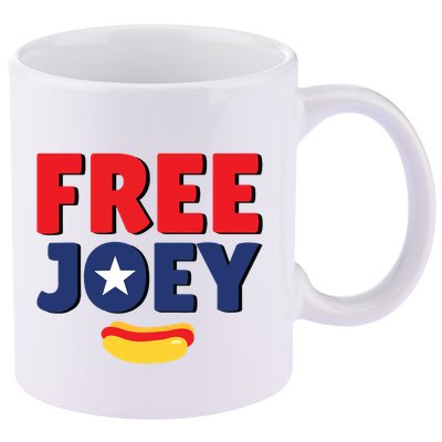 Free Joey Let Joey Eat 11oz C Handle Ceramic Mug