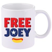 Free Joey Let Joey Eat 11oz C Handle Ceramic Mug