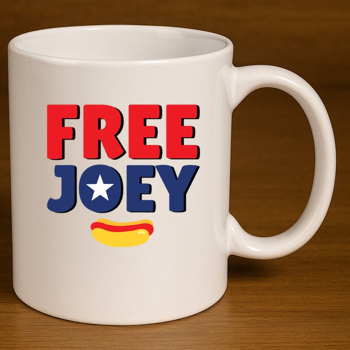 Free Joey Let Joey Eat 11oz C Handle Ceramic Mug