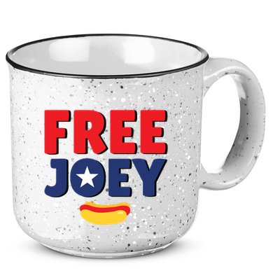 Free Joey Let Joey Eat 15oz Campfire Ceramic Mug