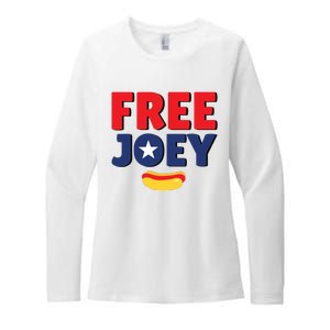 Free Joey Let Joey Eat Womens CVC Long Sleeve Shirt