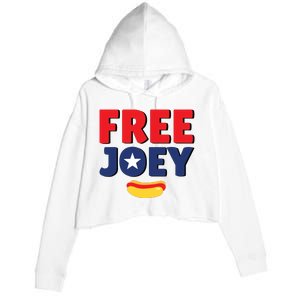 Free Joey Let Joey Eat Crop Fleece Hoodie