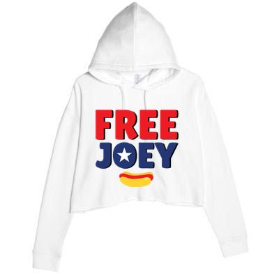 Free Joey Let Joey Eat Crop Fleece Hoodie