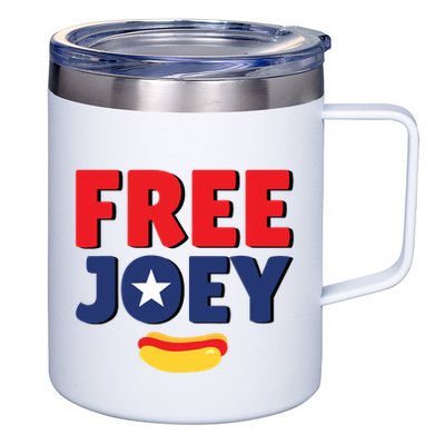Free Joey Let Joey Eat 12oz Stainless Steel Coffee Mug