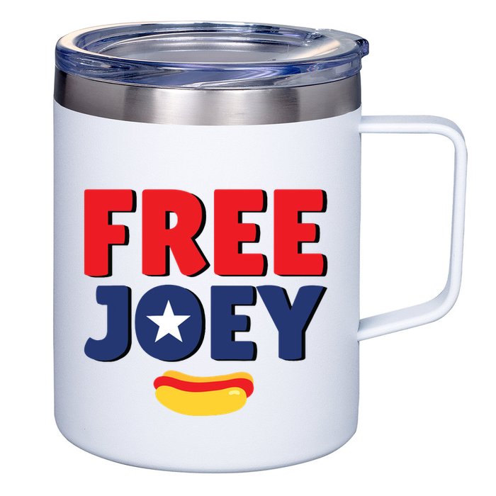 Free Joey Let Joey Eat 12oz Stainless Steel Coffee Mug