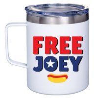 Free Joey Let Joey Eat 12oz Stainless Steel Coffee Mug