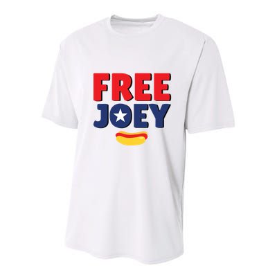 Free Joey Let Joey Eat Youth Performance Sprint T-Shirt