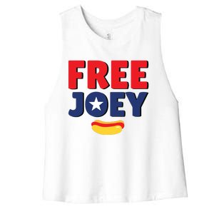 Free Joey Let Joey Eat Women's Racerback Cropped Tank