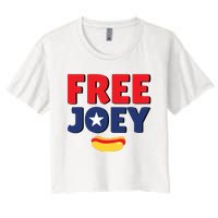 Free Joey Let Joey Eat Women's Crop Top Tee