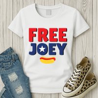 Free Joey Let Joey Eat Womens T-Shirt