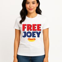 Free Joey Let Joey Eat Womens T-Shirt