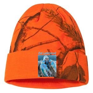 Funny Jumpscare Lobster Meme Blue Crustacean Kati Licensed 12" Camo Beanie