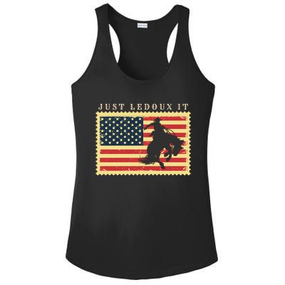 Funny Just Ledoux It Ladies PosiCharge Competitor Racerback Tank