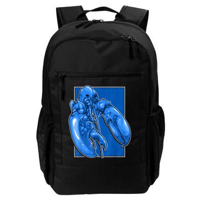 Funny Jumpscare Lobster Meme Blue Crustacean Backpack