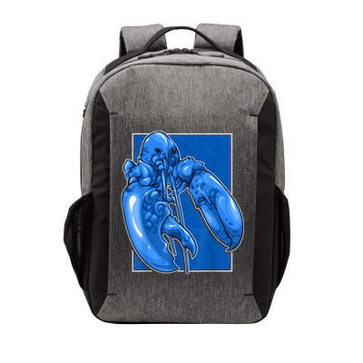 Funny Jumpscare Lobster Meme Blue Crustacean Vector Backpack