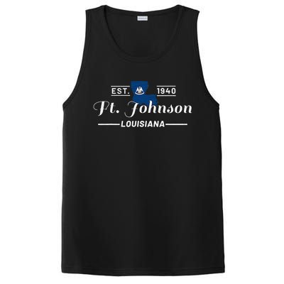 Fort Johnson Louisiana La Vintage Home Of Heroes Jrtc Gift PosiCharge Competitor Tank