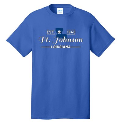 Fort Johnson Louisiana La Vintage Home Of Heroes Jrtc Gift Tall T-Shirt