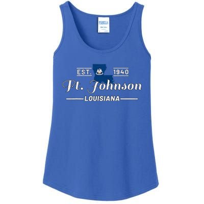 Fort Johnson Louisiana La Vintage Home Of Heroes Jrtc Gift Ladies Essential Tank