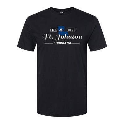 Fort Johnson Louisiana La Vintage Home Of Heroes Jrtc Gift Softstyle CVC T-Shirt