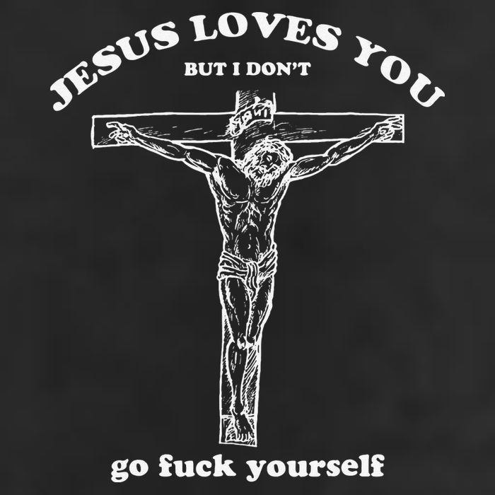 Funny Jesus Loves You But I Dont Cool Comfort Performance Bucket Hat