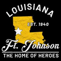 Fort Johnson Louisiana La Vintage Home Of Heroes Jrtc Gift T-Shirt
