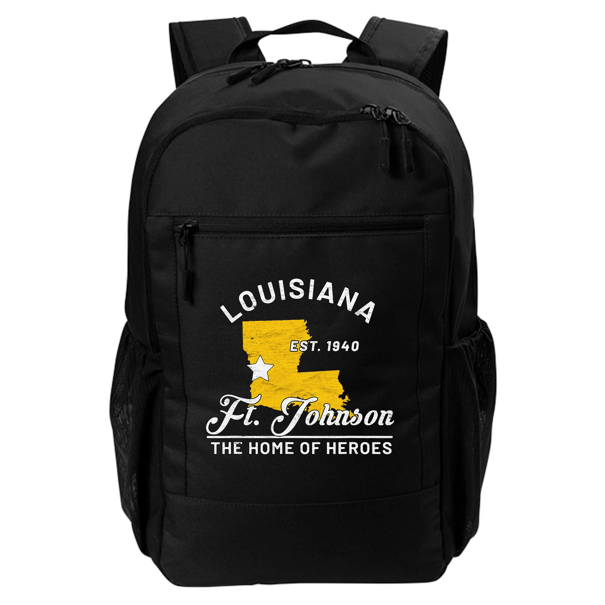 Fort Johnson Louisiana La Vintage Home Of Heroes Jrtc Gift Backpack