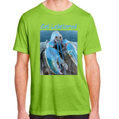 Funny Jumpscare Lobster Meme Blue Crustacean Adult ChromaSoft Performance T-Shirt