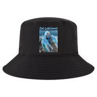 Funny Jumpscare Lobster Meme Blue Crustacean Cool Comfort Performance Bucket Hat