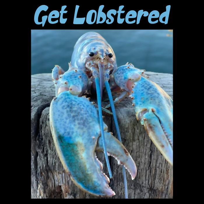 Funny Jumpscare Lobster Meme Blue Crustacean Cooling Performance Crew T-Shirt