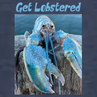 Funny Jumpscare Lobster Meme Blue Crustacean Vector Backpack