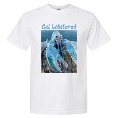 Funny Jumpscare Lobster Meme Blue Crustacean Garment-Dyed Heavyweight T-Shirt