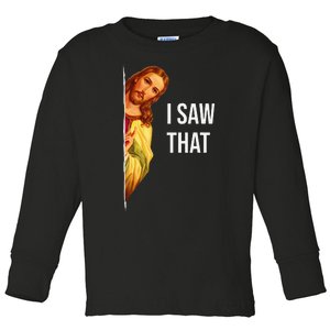 Funny Jesus Meme Quote Fit Toddler Long Sleeve Shirt