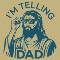 Funny Jesus Meme IM Telling Dad Jesus Christian Cooling Performance Crew T-Shirt