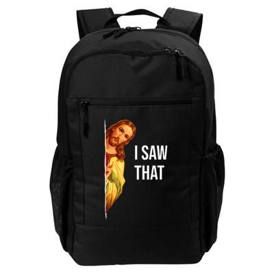 Funny Jesus Meme Quote Daily Commute Backpack