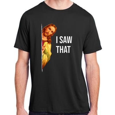 Funny Jesus Meme Quote Adult ChromaSoft Performance T-Shirt