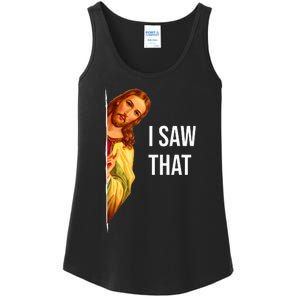 Funny Jesus Meme Quote Ladies Essential Tank