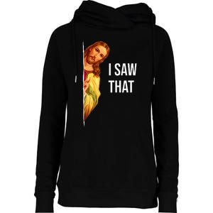 Funny Jesus Meme Quote Womens Funnel Neck Pullover Hood