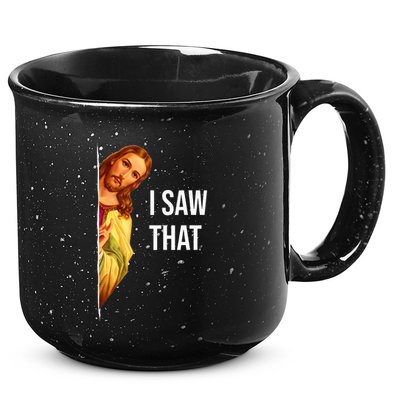 Funny Jesus Meme Quote 15oz Campfire Ceramic Mug
