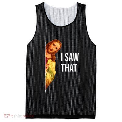 Funny Jesus Meme Quote Mesh Reversible Basketball Jersey Tank
