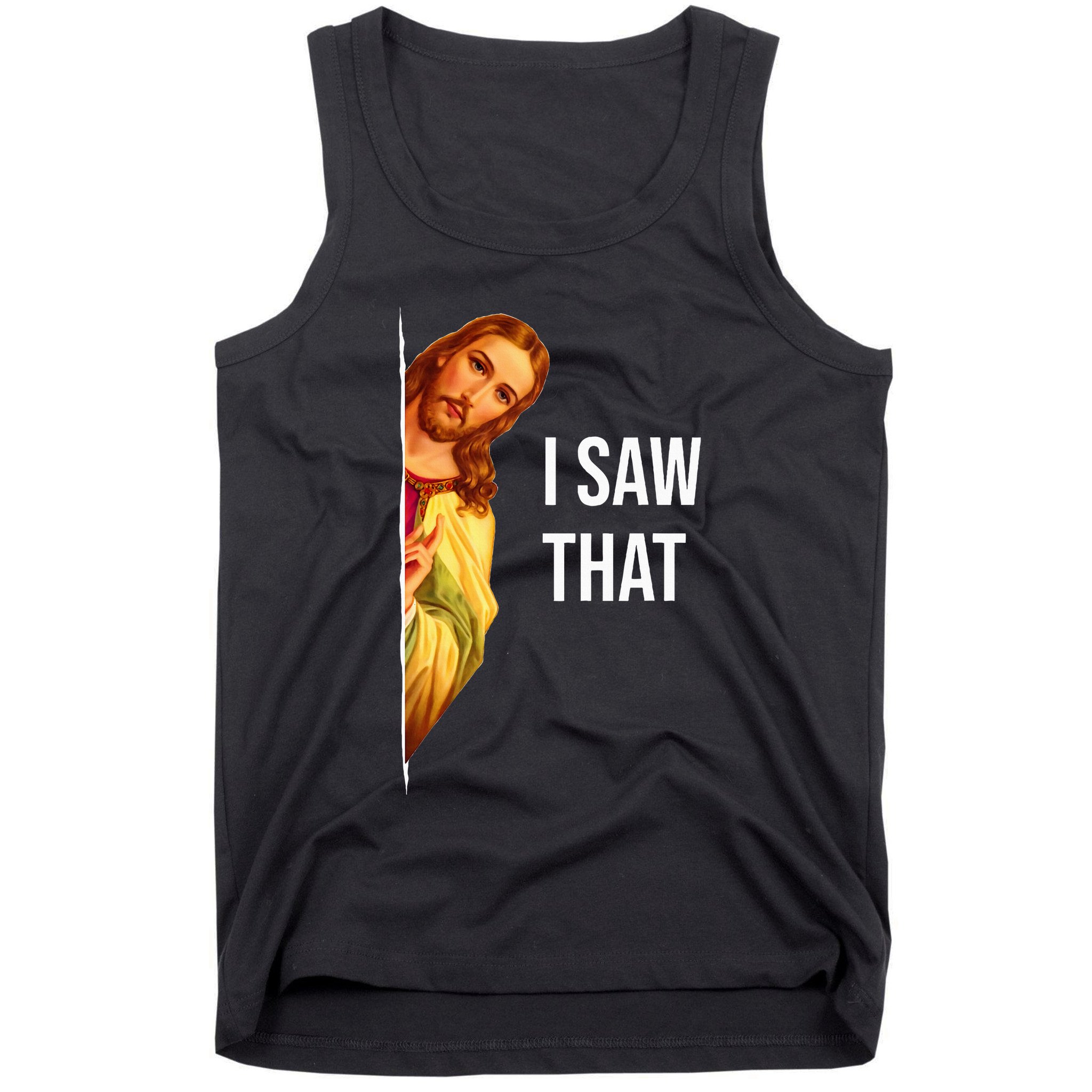 funny Jesus meme Quote Tank Top